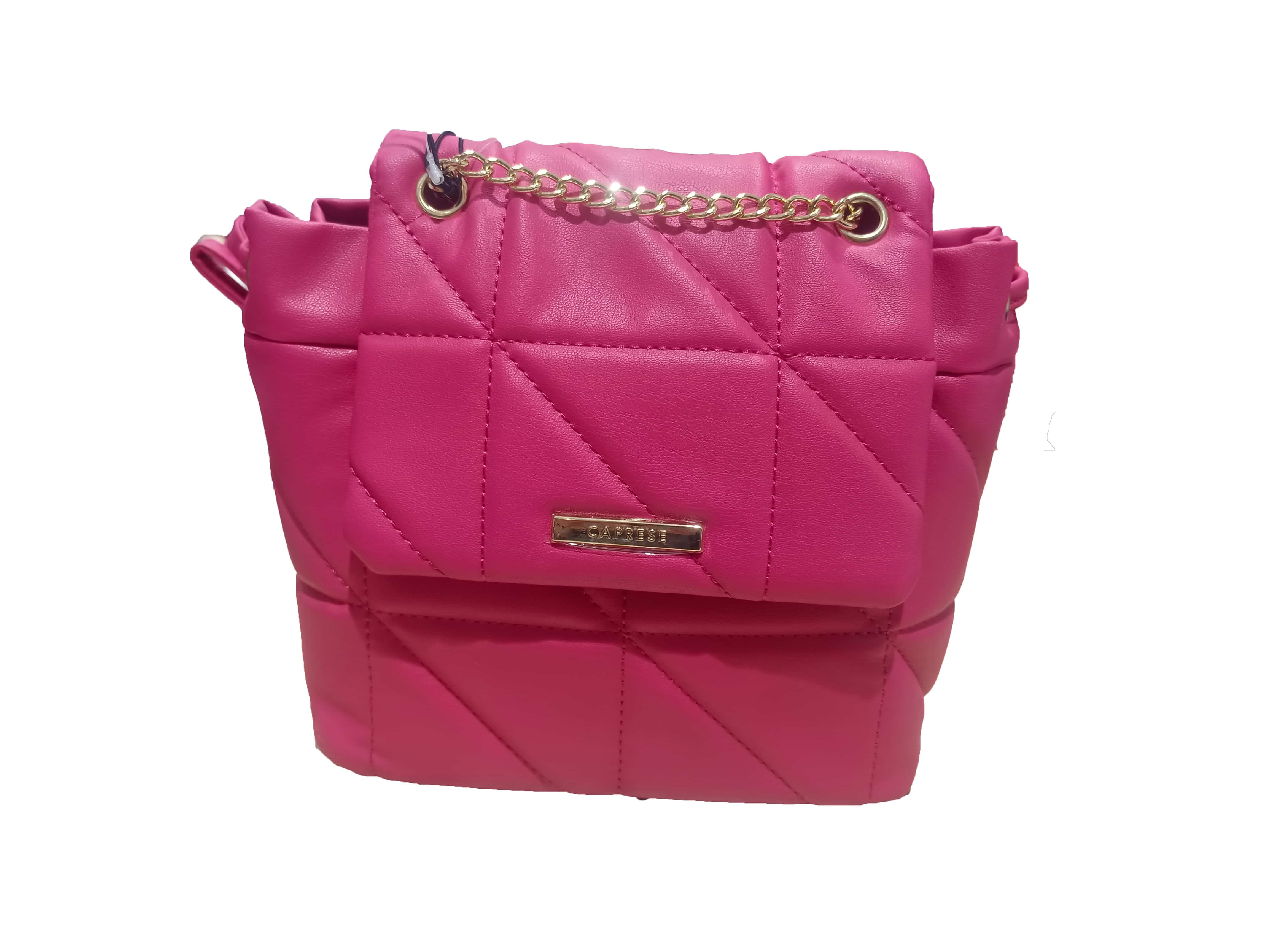Baby pink handbag